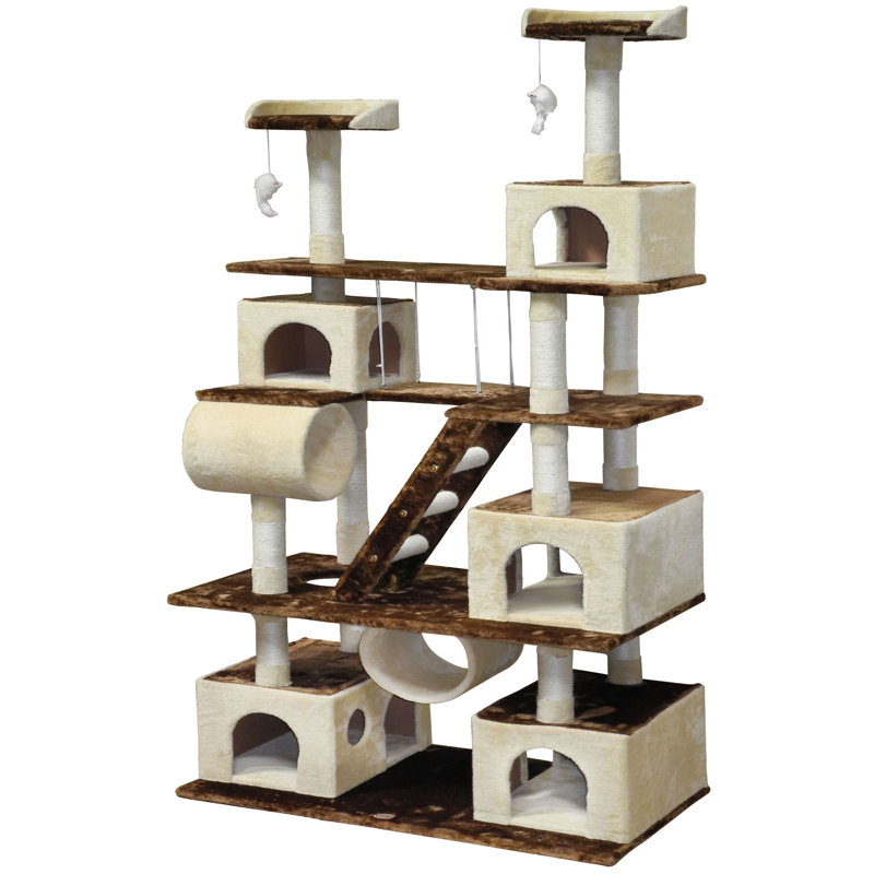 Go Pet Club 87.5" Cat Tree & Reviews Wayfair